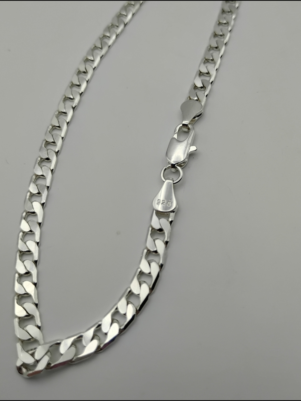 PRADA Milano Fuscia Triangle Logo Pendant On A 925 Sterling Silver Necklace - Picture 12 of 14
